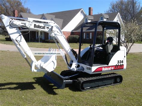 bobcat 334 mini excavator for sale|bobcat mini 334g thumb attachment.